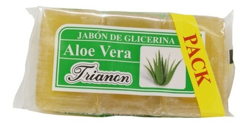 Trianon Jabón De Glicerina Aloe Vera X 3 Und