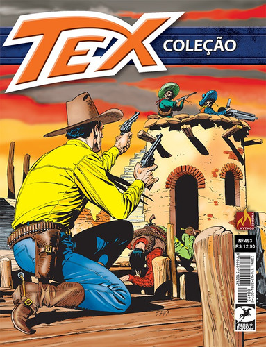 Tex Coleção Nº 493: Desafio na Sierra, de Boselli, Mauro. Editora Edições Mythos Eireli,Sergio Bonelli Editore, capa mole em português, 2021