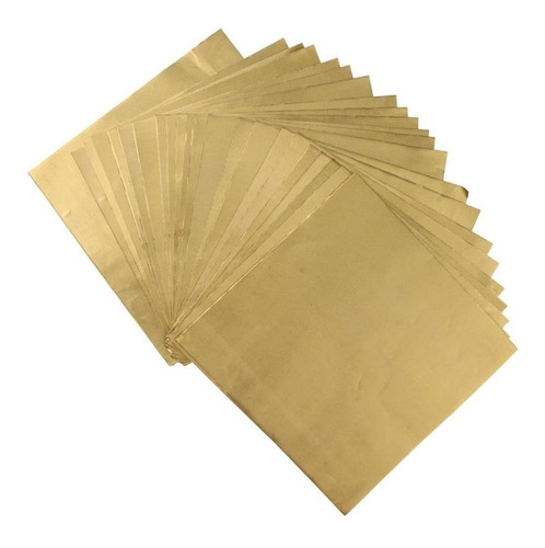 Envoltura De Lámina De Aluminio Oro