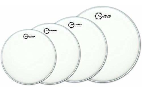 Acuario Drumheads Tc-b Textura Coated Tom Paquete De 12, 13,