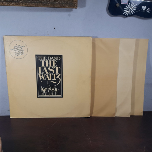 Imagem 1 de 10 de Vinil Lp The Band The Last Waltz Álbum Triplo Com Encartes