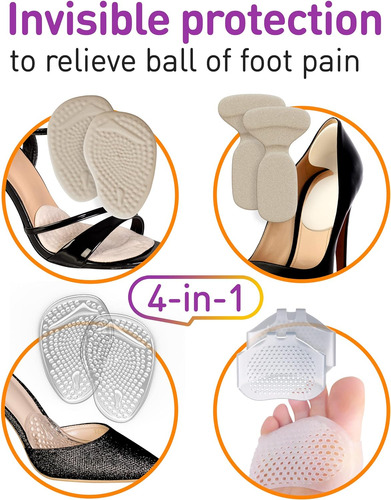 Cojines De Bola De Pie Para Zapatos De Tacón Alto, Almohadil