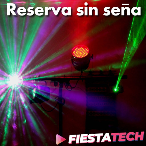 Alquiler Sonido Parlantes Luces Dj Iluminacion Maquina Humo