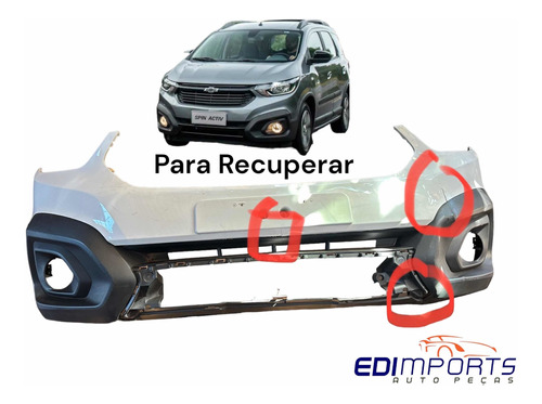 Pára-choque Dianteiro Chevrolet Spim Activ 2019 2020 2021 22