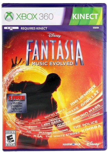 Fantasia Music Evolved Xbox 360 Nuevo