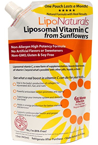 Lipo Naturals Liposomal Vitamina C 1000mg Líquido (30 09iob