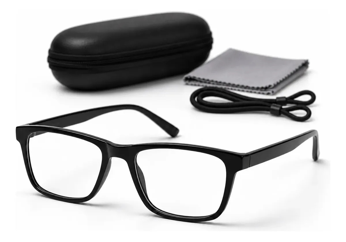 Oculos De Leitura Descanso De +0.50 Ate +4.00 Com Estojo e Brinde Grau 2.50