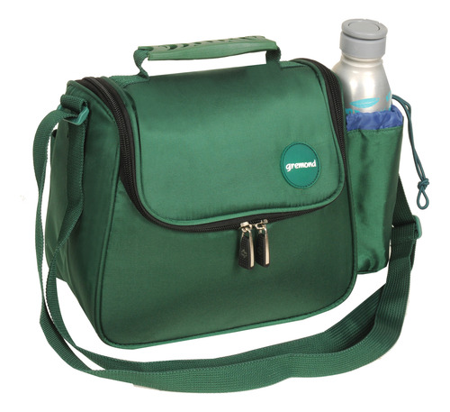 Lunchera Gremond Termica Viana Escolar Niña Niño Verde Estampado Verde