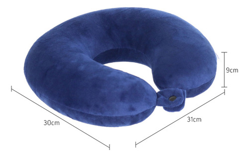 Almohada cervical Samsonite azul marino