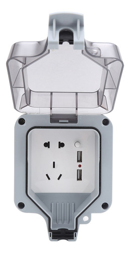 Enchufe Exterior Enchufe Eléctrico De Pared Impermeable A Pr