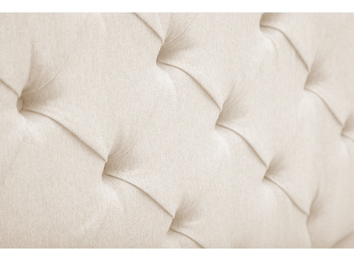 Cabecera Queen Size Dicasa Mary Beige Claro