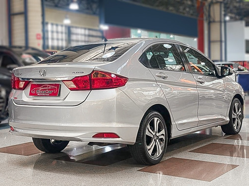 Imagem 6 de 13 de Honda City Lx 1.5 Flex Automatico Banco De Couro