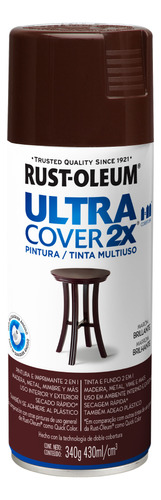 Pintura Aerosol Rust Oleum Ultra Cover 340ml color uva brillante