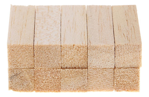 Varilla De Pasador Artesanías De Madera Sin Terminar 80mm