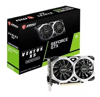 Tarjeta De Video Msi Gtx 1650 Ventus Xs Oc 4gb G6 128b P3.0