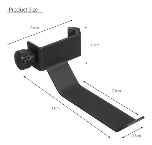Imagen 2 de 5 de Soporte Clamp Holder Para Audifonos Estudio Profesional