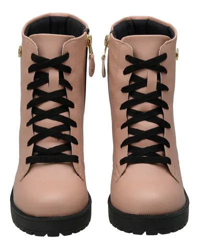 Bota cano curto verniz tratorada sales