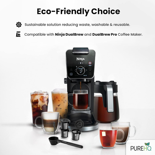 3 Cápsulas De Filtro De Café Reutilizables De Ninja Para Caf