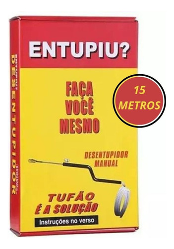 Arame De Aço Grande E Resistente Para Desentupir Esgoto