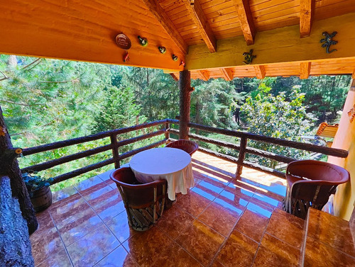 Cabaña En Mazamitla La Cofradía Con Vista Al Bosque Ideal Para Inversión