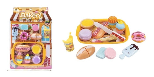 Set De Comida Tienda Bakery 15pzs 1967876