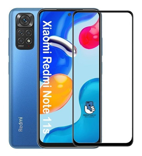 Imagen 3 de 8 de Vidrio Templado Para Xiaomi Redmi Note 11s + Vidrio Camara
