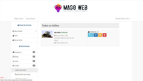 Script Php - Site De Leilão De Automoveis/carros