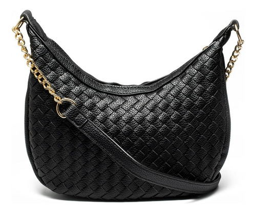 Bolsa Dakota Transversal Dk165 Cor Preto