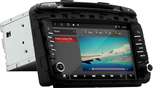 Imagen 4 de 7 de Pantalla 9' Kia Sorento Estereo Android Wifi Gps Dvd Bt Cám