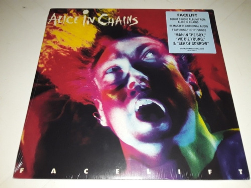 Lp Alice In Chains Facelit Vinil Novo E Lacrado 