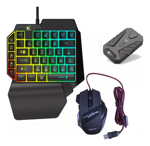 Teclado Y Ratón De Control De Gamepad Móviles Para Teléfonos