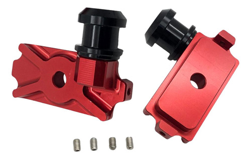 Adaptadores Deslizantes De Carrete De Brazo Oscilante, Rojo