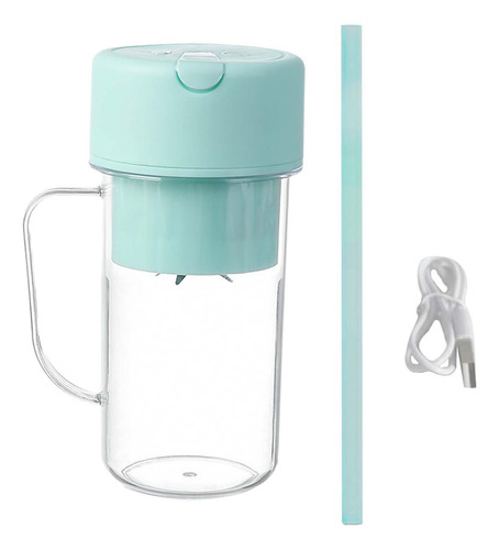 Mini Vaso Exprimidor Eléctrico, Mini Licuadora Azul