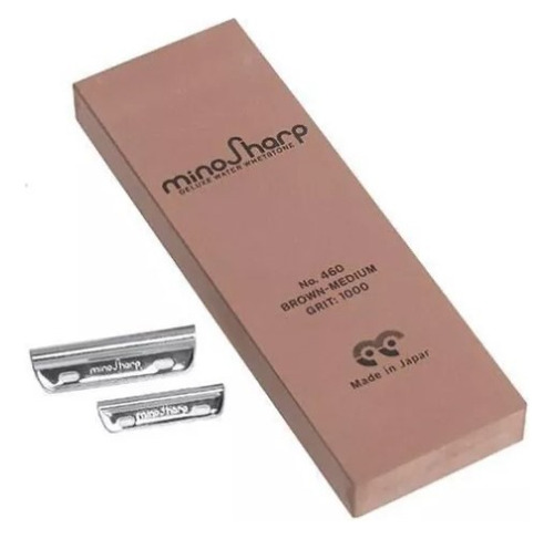 Set Cuchillo Global G2 Acero Inox + Piedra De Afilar Global
