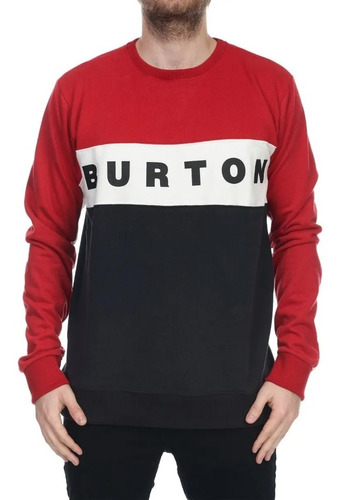 Buzo Burton Hombre Morris Crew Cuello Redondo