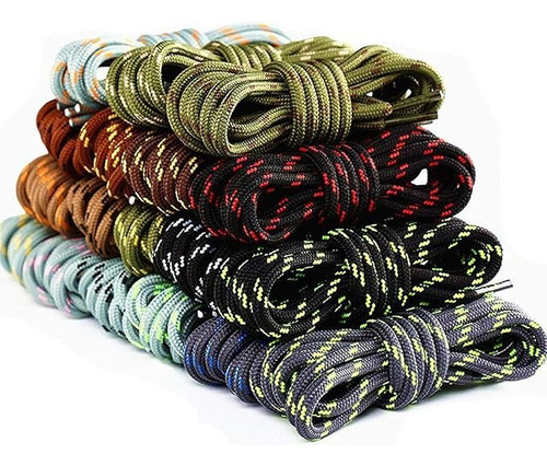 Cordón Redondo Para Zapatilla 5mm X 150cm Variedad Colores