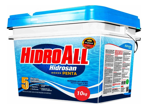 Cloro Granulado Hidrosan Penta Hidroall (10 Kg)