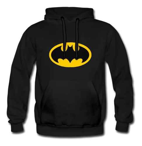 Batman Tallas Niño & Adulto Sudadera Con Gorro 