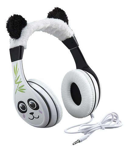 Panda Auriculares Niños, Diadema Ajustable, Sonido Estéreo,