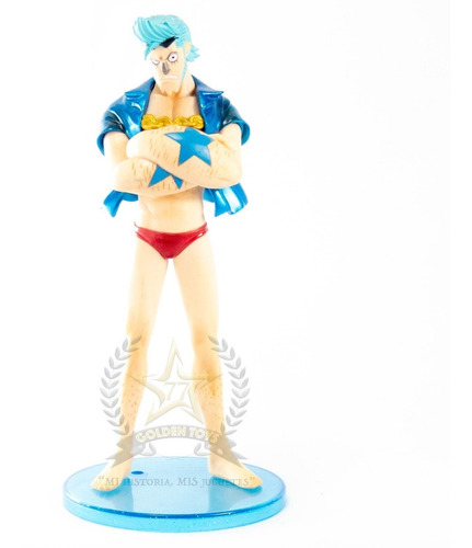 One Piece Action Figure Base Azul Franky  2  Golden Toys