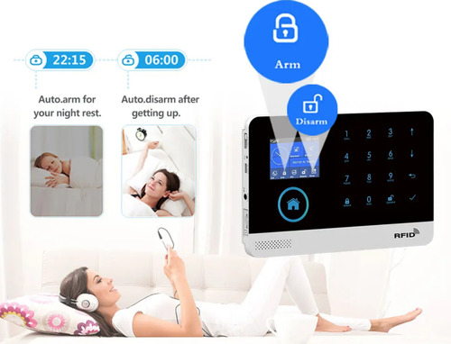Kit Alarma Wifi Por App Configurada Lista Para Instalar