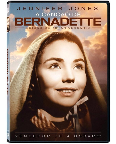 A Canção De Bernadette - Dvd - Jennifer Jones - Lee J. Cobb