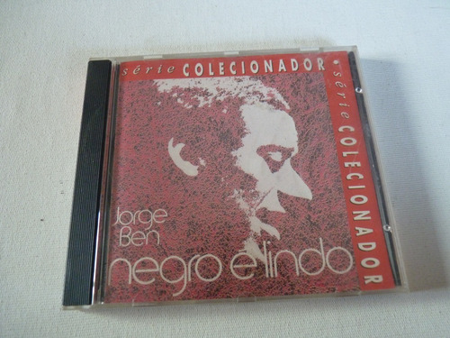 Cd: Jorge Ben Negro É Lindo (raridade!) (Usado)