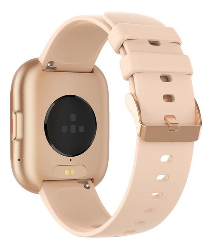 Smartwatch Colmi P68 Gold Amoled Malla Silicona Rose Ip67 Elegante Notifica 