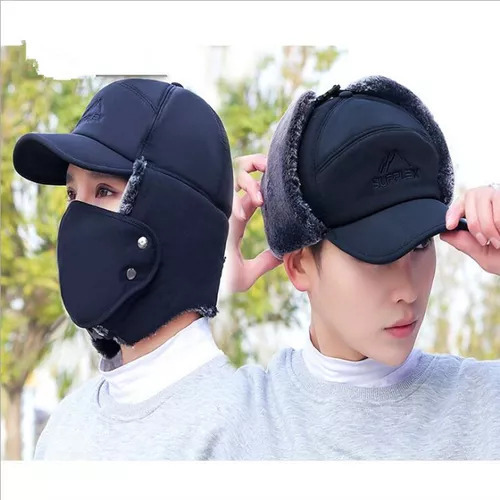 Nuevo Gorro De Invierno Ruso Impermeable Con Protección