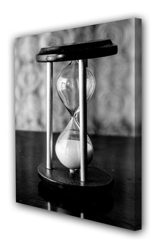 Cuadro 50x75cm Reloj Arena Hora Tiempo M3