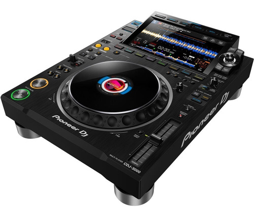 Imagen 2 de 6 de Reproductor Pro-dj De Alta Resolución Pioneer Dj Cdj-3000