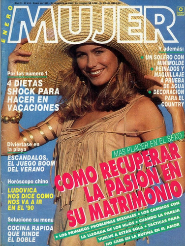 Revista  Mujer              Nº 410             Enero De 1990