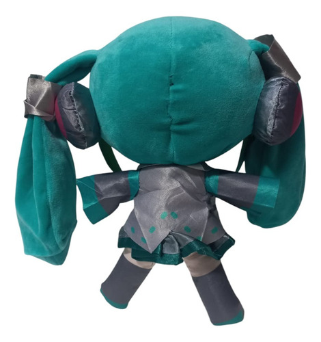 Peluche Hatsune Miku (pelo Verde), 24cm Turquesa