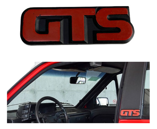 Emblema Da Coluna Lateral Gol Gts 87/90